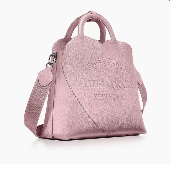 New in box Tiffany and Co Medium tote bag crystal pink - Picture 1 of 3